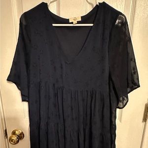 Navy Tee Dress
